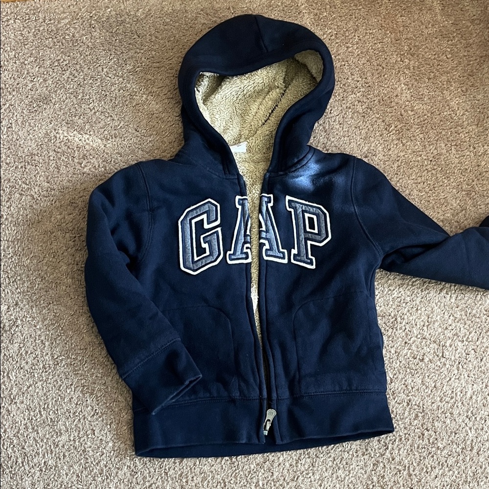 GAP Dark Blue Kids Hoodie with Logo
